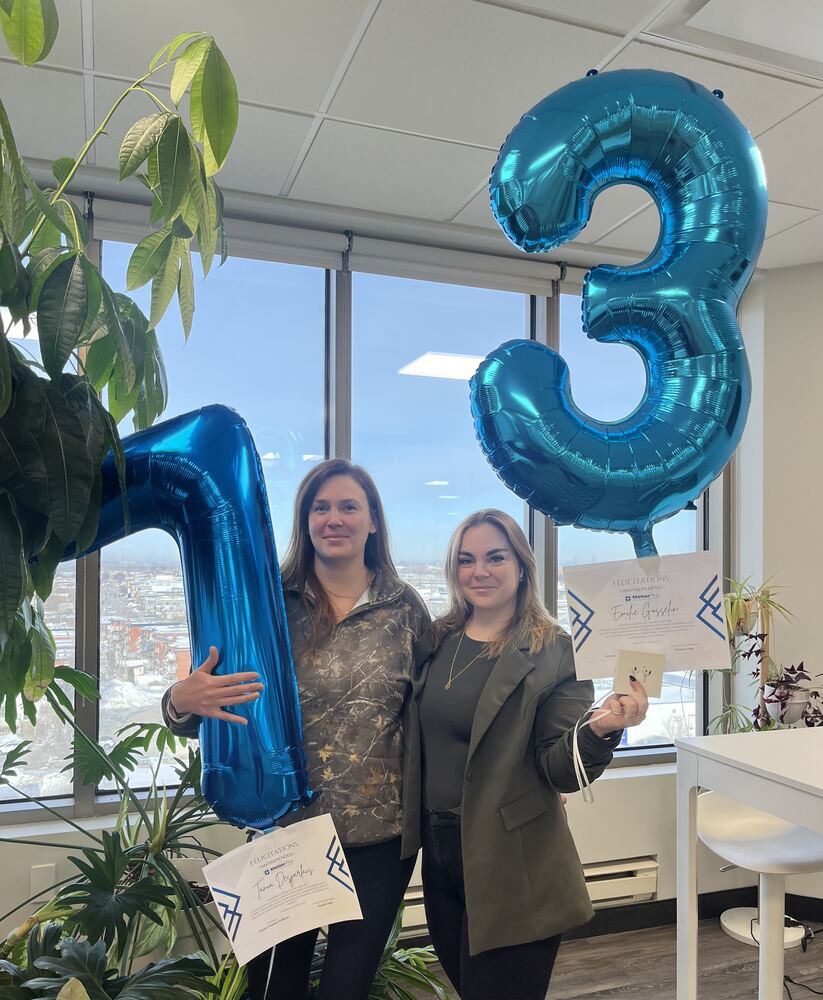 Work anniversary celebration