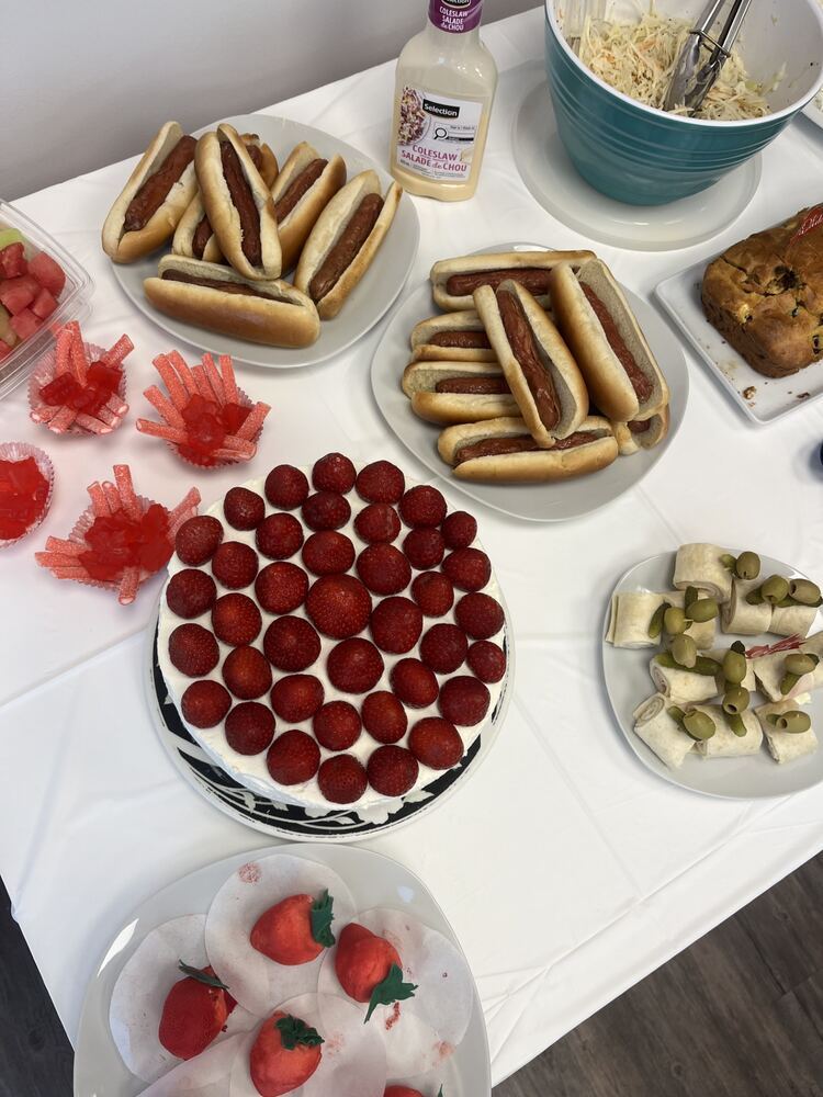 Team potluck lunch